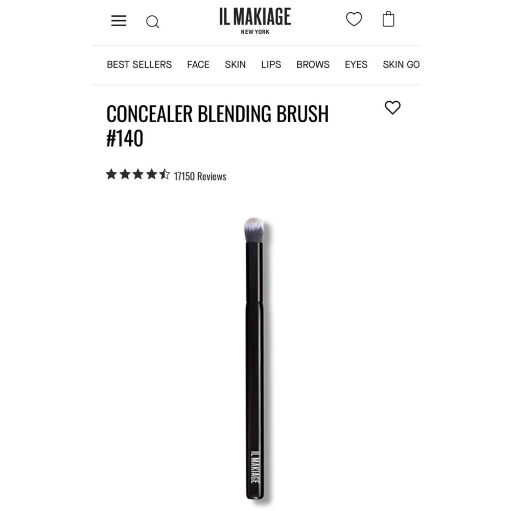 NIB - IL MAKIAGE #140 Concealer Blending Brush